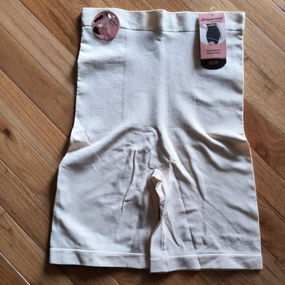 SHAPERMINT Essentials Beige 3X High Waisted Shaper Short NWT - Picture 1 of 8